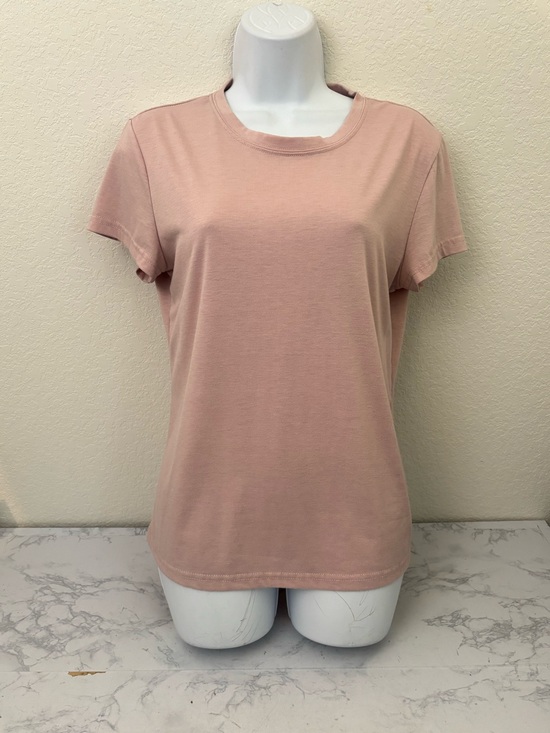 Droimp Tops - Droimp Ladies Womens Size M Pink Short Sleeve Shirt Pullover Blush Top